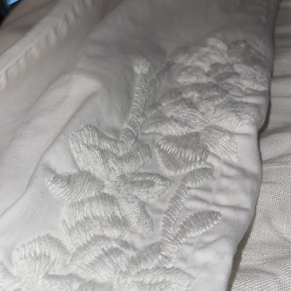 Anthropologie // Relaxed Embroidered Chino Pants🌛 - Picture 12 of 15